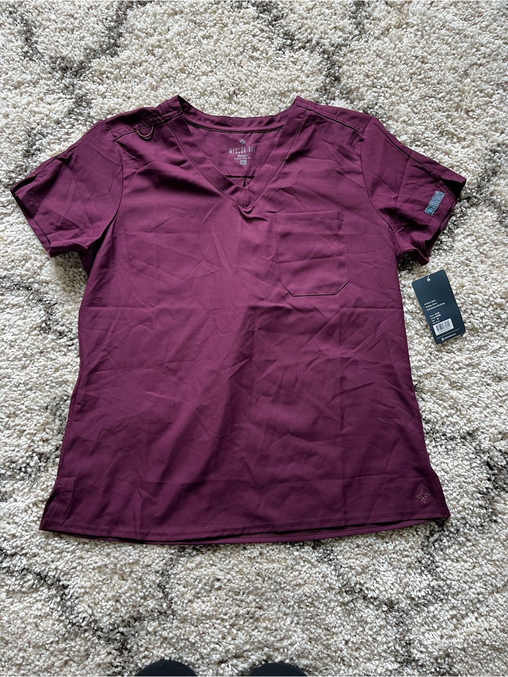 Med couture scrub top